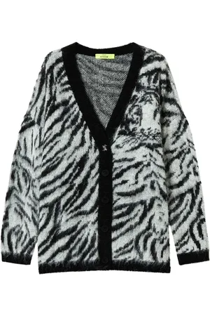 Twin-Set X MYFO cardigan à imprimé animalier