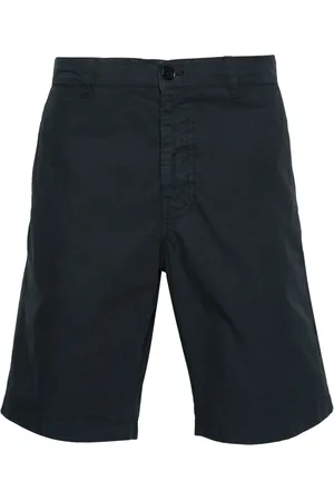 Aspesi Short en coton à plis marqués
