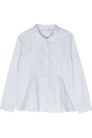 BONPOINT T-shirt en coton à détails plissés
