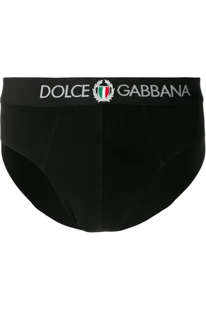 Dolce & Gabbana Slip à logo brodé