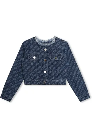 Michael Kors Veste en jean à logo imprimé