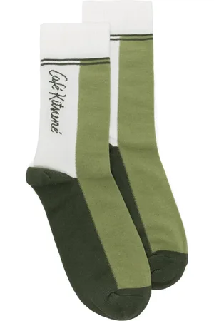 Café Kitsuné Chaussettes à design colour block