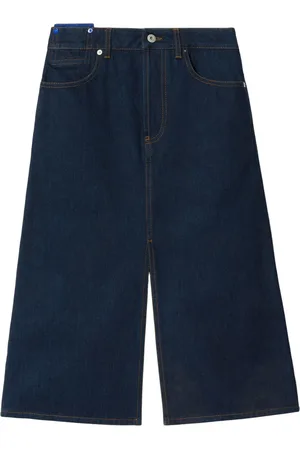 Burberry Minijupe en jean Japanese à détail de patch
