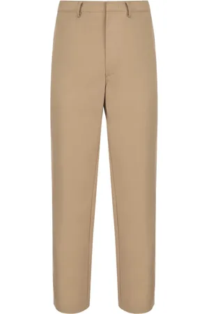 Bally Pantalon en coton à coupe droite