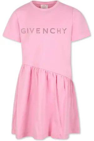 Givenchy Robe en coton à logo clouté