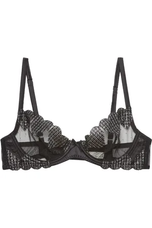FLEUR DU MAL Soutien-gorge Heart à broderies