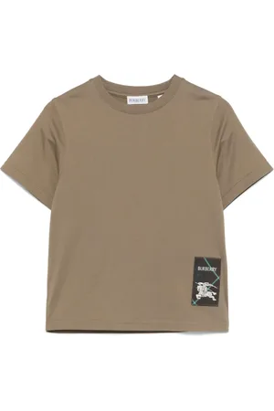 Burberry T-shirt à étiquette logo