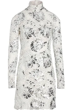 Giambattista Valli Robe courte ornée de sequins