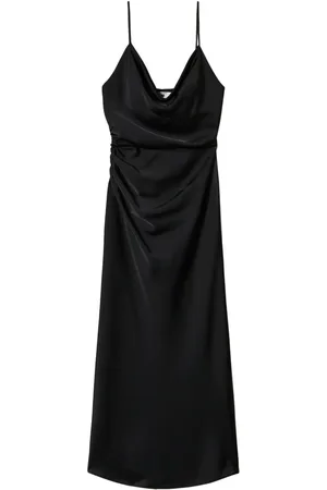 Twin-Set Robe mi-longue à design satiné