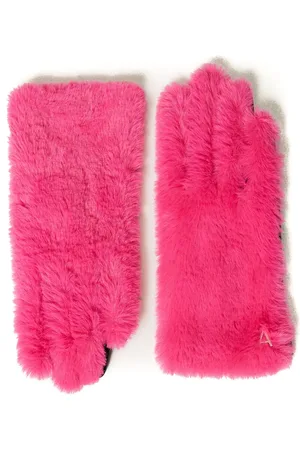 Twin-Set Gants en fourrure artificielle