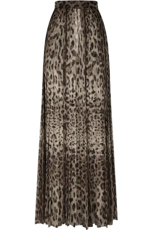 Dolce & Gabbana Pantalon ample à imprimé léopard