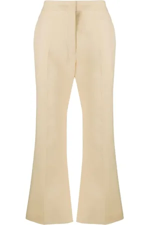 Jil Sander Pantalon évasé à taille haute