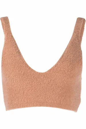 Nanushka Haut crop en maille