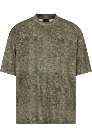 Emporio Armani T-shirt ASV en lyocell mélangé
