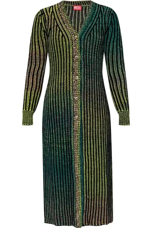 Diesel Cardigan mi-long à effet dégradé