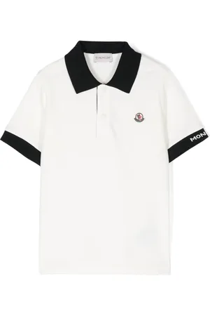 Moncler Polo à patch logo