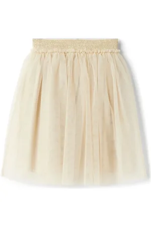 Il gufo Jupe en tulle à taille à paillettes