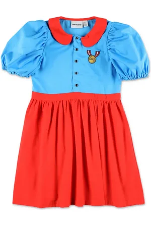 Mini Rodini Robe colour block à empiècements