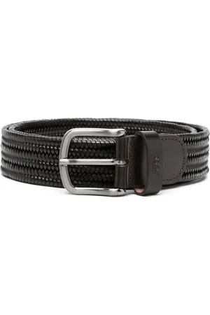 HUGO BOSS Ceinture en cuir tressé