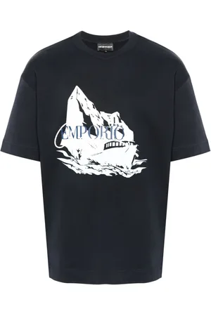 Emporio Armani T-shirt à imprimé graphique