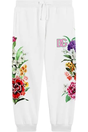 Dolce & Gabbana Pantalon de jogging à fleurs