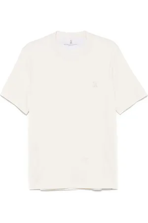 Brunello Cucinelli T-shirt à logo imprimé