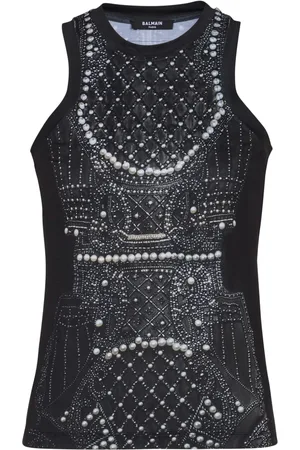 Balmain Débardeur à broderies