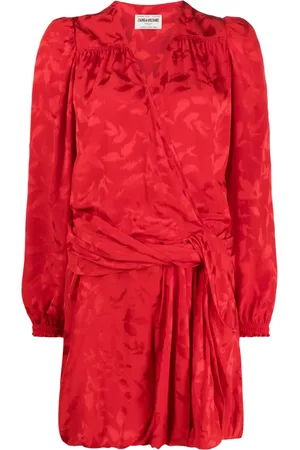 Zadig & Voltaire Robe courte à fleurs en jacquard