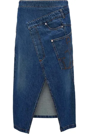 J.W.Anderson Jupe portefeuille en jean