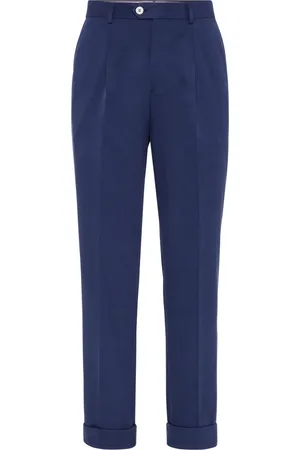 Brunello Cucinelli Pantalon à coupe droite