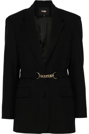 Maje Blazer à taille ceinturée