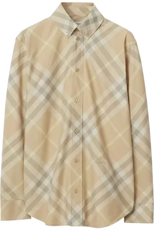 Burberry Bottines en coton à motif Vintage Check