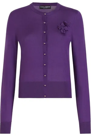 Dolce & Gabbana Cardigan à appliqués fleurs