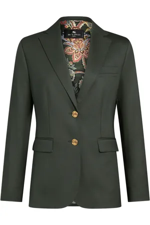 Etro Blazer en laine à simple boutonnage
