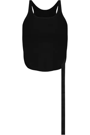 Rick Owens Haut crop asymétrique