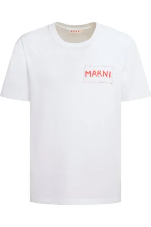 Marni T-shirt à logo imprimé