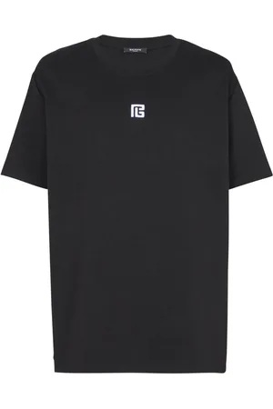 Balmain T-shirt à logo brodé