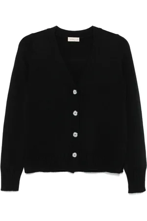 BLANCA Cardigan en laine vierge à franges