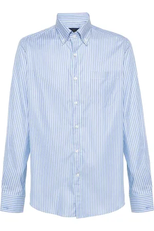 Paul & Shark Chemise rayée à logo brodé