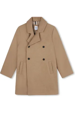 HUGO BOSS Manteau croisé à col cranté
