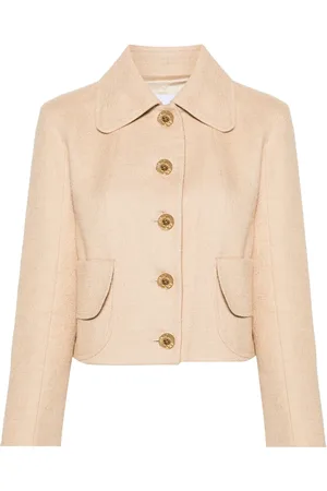 Patou Veste en tweed à coupe crop
