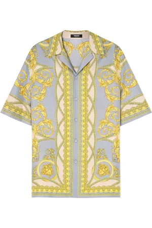 VERSACE Chemise La Coupe des Dieux en soie