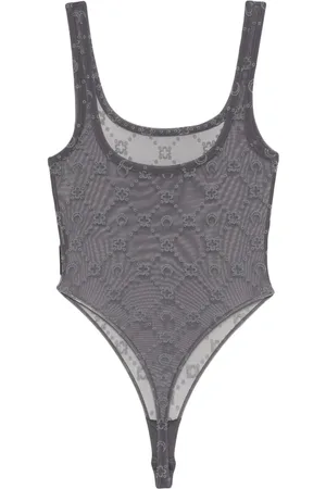 Marine Serre Body à motif monogrammé