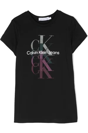 Calvin Klein T-shirt en coton à logo imprimé