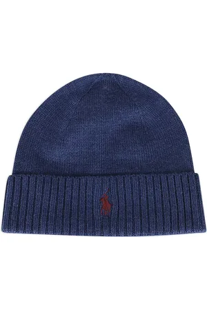 Ralph Lauren Bonnet en laine à logo Polo Pony