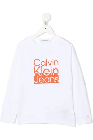 Calvin Klein T-shirt en coton à logo imprimé