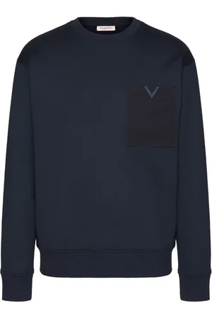 VALENTINO GARAVANI Sweat en coton à détail V