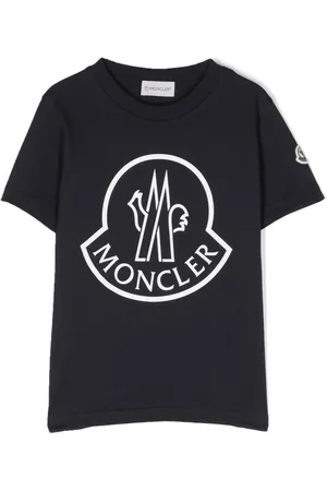 Moncler T-shirt en coton à logo imprimé