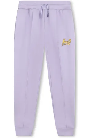 Kenzo Pantalon de jogging en coton mélangé