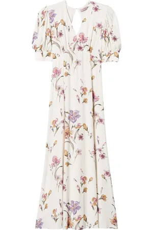 Twin-Set Robe mi-longue à fleurs